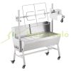 Electric pig roaster stainless steel rotisserie 42W 61 kg load capacity BBQ grill grill cart grill spit