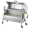 Electric pig roaster stainless steel rotisserie 52W 90 kg load capacity BBQ grill grill cart grill spit