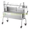 Outdoor electric rotisserie grill 52W 90kg 1310x435x1158 mm pig roasting grill 