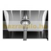 Inox industrial sink table 120x60x95 cm with 1 basin stainless steel large kitchen stainless furniture