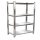 Stainless steel shelf 150x50x155 stainless steel kitchen storage made of acid-resistant material four-tier