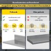 Inox ipari fali polc szett 22x40 cm 20 kg teherbírású, nagykonyhai rozsdamentes bútor falra szerelhető polc étterembe, otthonra, konyhába, szállodába