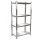 Stainless steel shelf 90x50x155 stainless steel kitchen storage made of acid-resistant material four-tier