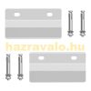 Inox ipari falra szerelhető szekrény nagykonyhai rozsdamentes bútor 100x45x60 cm