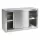 Inox ipari falra szerelhető szekrény 120x40x65 cm nagykonyhai rozsdamentes bútor 