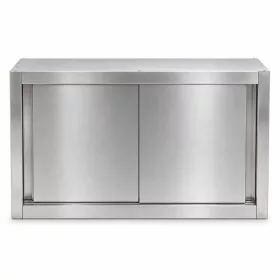   Inox ipari falra szerelhető szekrény 120x40x65 cm nagykonyhai rozsdamentes bútor 