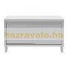 Inox industrial kitchen cabinet 150x70x85 cm 600 kg load capacity large kitchen stainless steel furniture 