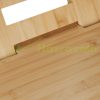 Desk platform 77.5x80x57 cm bamboo desk stand laptop stand for standing work