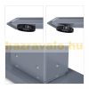 Electric frame for desks black adjustable height desk frame
