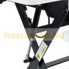 Desk platform desk-mounted stand for standing and sitting work white monitor and keyboard shelf