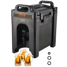   Hőszigetelt italadagoló csappal 9,5 liter hideg és meleg italokhoz