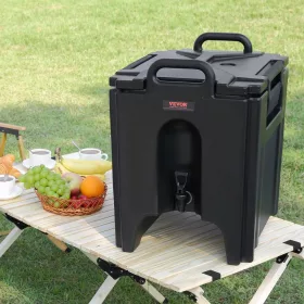   Hőszigetelt italadagoló csappal 37,6 liter hideg és meleg italokhoz
