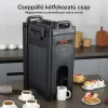 Hőszigetelt italadagoló csappal 18,9 literes hideg és meleg italokhoz