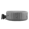 Felfújható jakuzzi 6-8 személy részére 240x66 cm kerek, hordozható otthoni jacuzzi 130 masszázsfúvókával, LED világítással