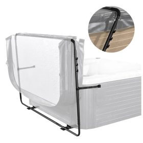   Manuális jacuzzi tetőemelő állítható 135-235 cm oldalsó rögzítésű pezsgőfürdő tetőemelő