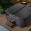 Manuális jacuzzi tetőemelő állítható 175-255 cm kétoldali felső rögzítésű pezsgőfürdő tetőemelő