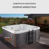Hidraulikus jacuzzi tetőemelő állítható 135–235 cm egyoldali alsó rögzítésű pezsgőfürdő tetőemelő