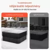 Jacuzzi tető 2285x2285x508 mm vízálló, időjárásálló pezsgőfürdő takaró, 600D Oxford anyag, fekete