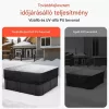 Jacuzzi tető 2413x2413x508 mm vízálló, időjárásálló védőhuzat pezsgőfürdő takaró, 600D Oxford anyag, fekete