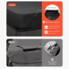 Jacuzzi tető 2362x2362x508 mm vízálló, időjárásálló pezsgőfürdő takaró, 600D Oxford anyag, fekete