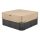 Jacuzzi takaró 2285x2285x508 mm időjárásálló és vízálló védőhuzat, szakadásálló, kültéri pezsgőfürdőhöz, barna