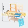 Children's outdoor kitchen made of wood Children's outdoor play kitchen with shelf and sink