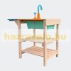 Children's outdoor play kitchen wooden outdoor mud kitchen