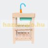 Children's outdoor play kitchen wooden outdoor mud kitchen