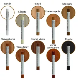 Javító viasz 10 darabos készlet bútorjavító, fajavító toll korrektor, sérülés javító