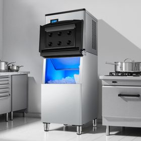   Jégkészítő fej 136 kg/nap ipari jégkészítő, jégkocka gép (csak fej) 