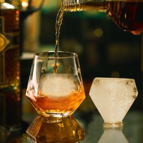   Jéggömb formázó sokszögű 65 mm gyémánt alakú jégprés