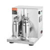 Professzionális kétpoharas elektromos proteinshake- és tejturmix-készítő 120W teljesítmény, rozsdamentes acél kivitel