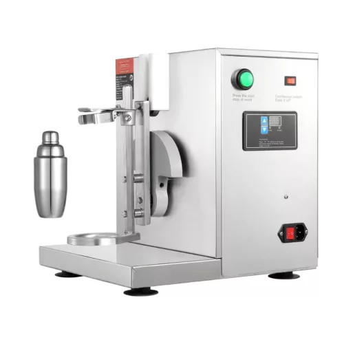 Turmixgép 120W egyfejes turmixgép 750 ml-es rozsdamentes acél pohárral elektromos proteinshake- és tejturmix-készítő