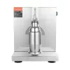 Turmixgép 120W egyfejes turmixgép 750 ml-es rozsdamentes acél pohárral elektromos proteinshake- és tejturmix-készítő