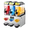 3x15 literes professzionális jégkása készítő gép turmixgép smoothie, koktél és jeges italokhoz