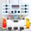3x15 literes professzionális jégkása készítő gép turmixgép smoothie, koktél és jeges italokhoz