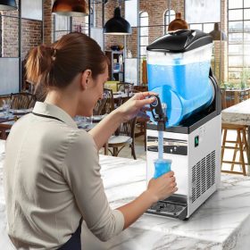   15 literes professzionális jégkása készítő gép turmixgép smoothie, koktél és jeges italokhoz