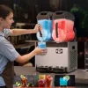 2x12 literes professzionális jégkása készítő gép  nagy teljesítmény, digitális vezérlés