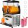 Kereskedelmi slush jéggép, 2 x 15 L Slush jéggép 890 W Slush jéggép, 430 x 450 x 800 mm Slushy gép Eslush készítő gép 64 kg Slush jéggép 64 kg Slush eszközök