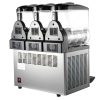 Professzionális jégkása készítő gép 3 x 15 literes 800 W teljesítménnyel, vendéglátóhelyekre