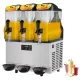 Professzionális háromtartályos jégkása készítő gép 3x12 liter 1100W teljesítménnyel, rozsdamentes acél kivitelben