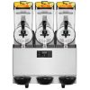 Professzionális háromtartályos jégkása készítő gép 3x12 liter 1100W teljesítménnyel, rozsdamentes acél kivitelben