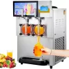 Professzionális, dupla tartályos jégkása készítő gép 2x8 liter 1800W teljesítménnyel, rozsdamentes acél kivitelben