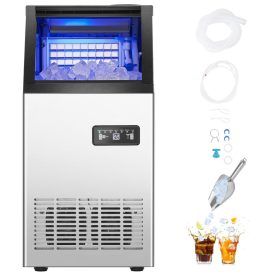   Kereskedelmi jégkészítő 36,3 kg/nap beépíthető jégkockakészítő gép LED kijelzővel