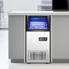 Kereskedelmi jégkészítő 36,3 kg/nap beépíthető jégkockakészítő gép LED kijelzővel