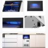 Szabadon álló jégkockakészítő 49,9 kg/nap LED kijelző ipari jégkészítő