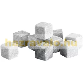 Jégkocka készlet, 36db, 22 mm zsírkőből
