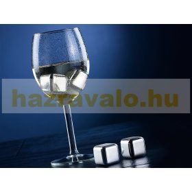 Jégkockák rozsdamentes acélból, 8 db, 25 mm 