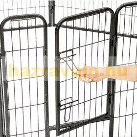 Kölyökállat kisállat kifutó karám kennel 8 oldalú könnyű szerelés