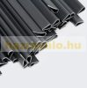 PVC plastic tape that can be attached to a fence, 35 m long, 19 cm high, dark gray wind deflector